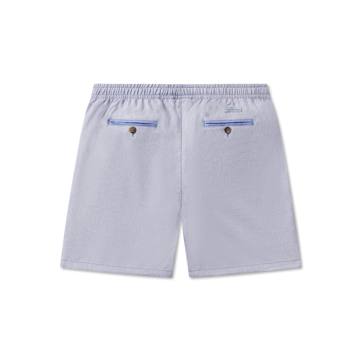 Light Blue | Crawford Casual Short | Mens Shorts | Back