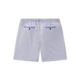 Light Blue | Crawford Casual Short | Mens Shorts | Back