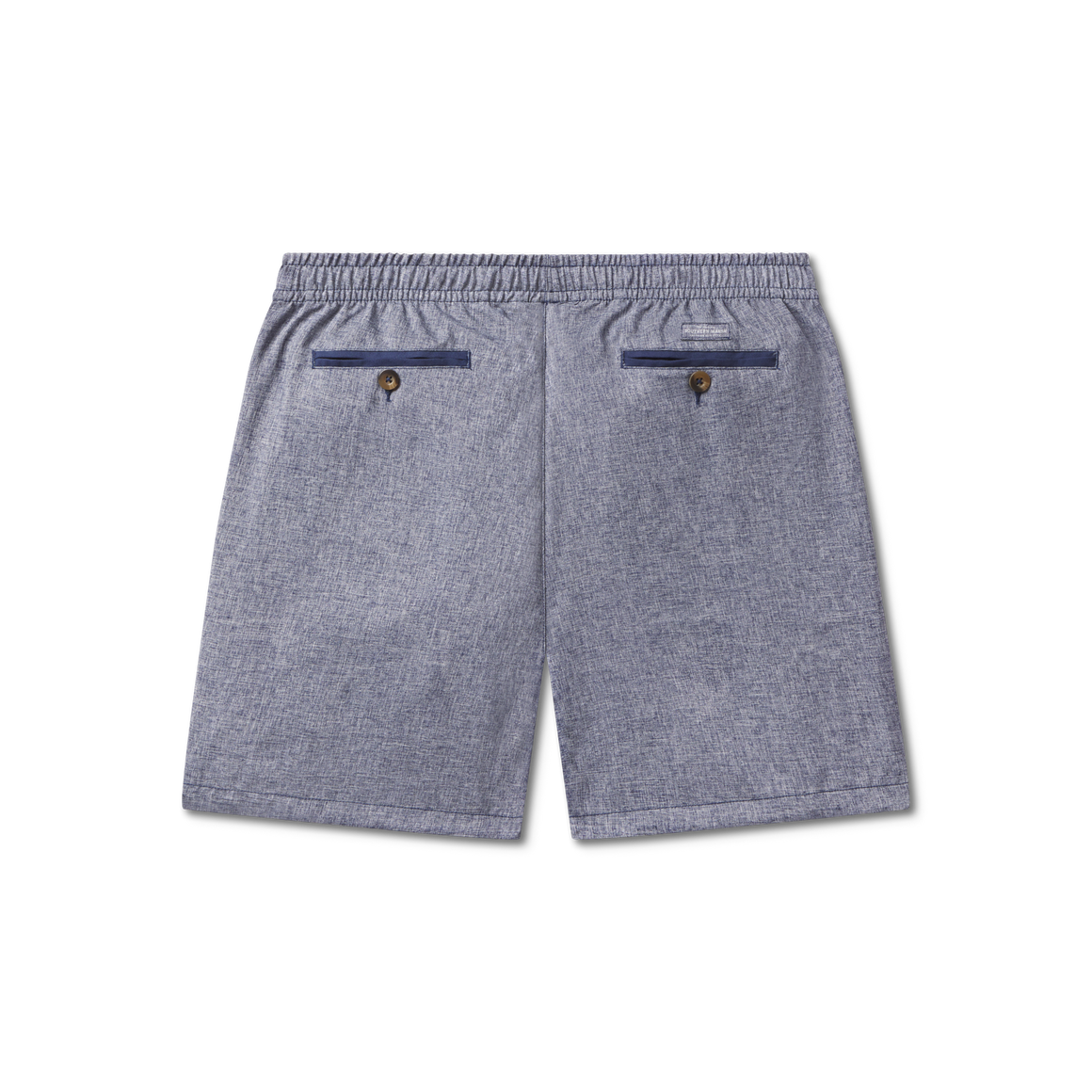 Navy | Crawford Casual Short | Mens Shorts | Back