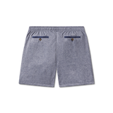 Navy | Crawford Casual Short | Mens Shorts | Back