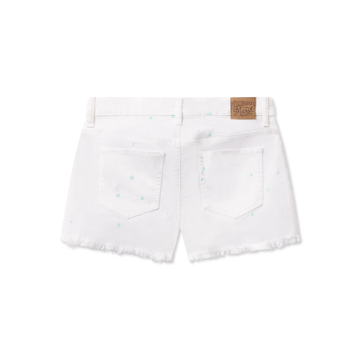 White | The Denim Kelsey Short
