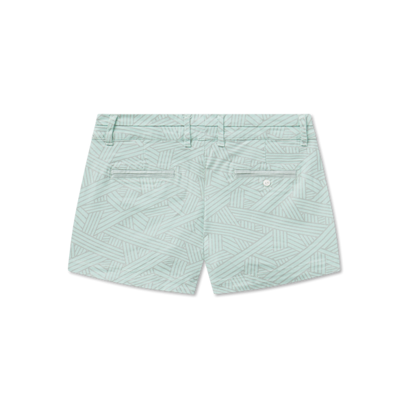 Ocean Green Fractured Lines | Back