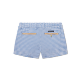 Royal Blue Gingham | Brighton Short | Gingham | Womens Shorts | Back