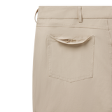 Audubon Tan | Pocket Zipper Detail
