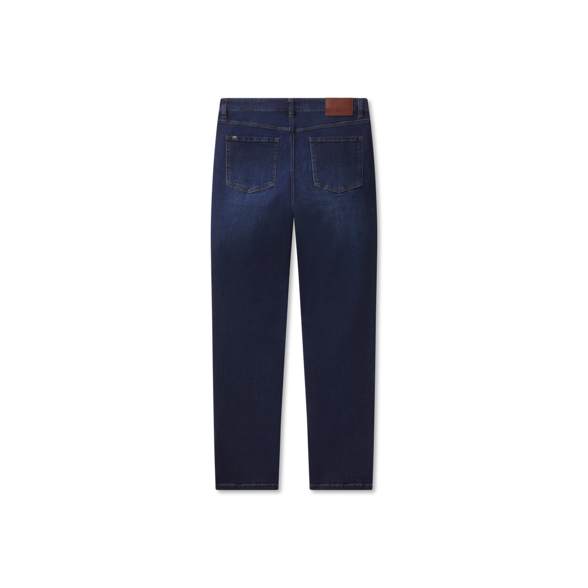 Navy | Greenville Stretch Denim | 34in. Inseam | Men's Jeans | Back