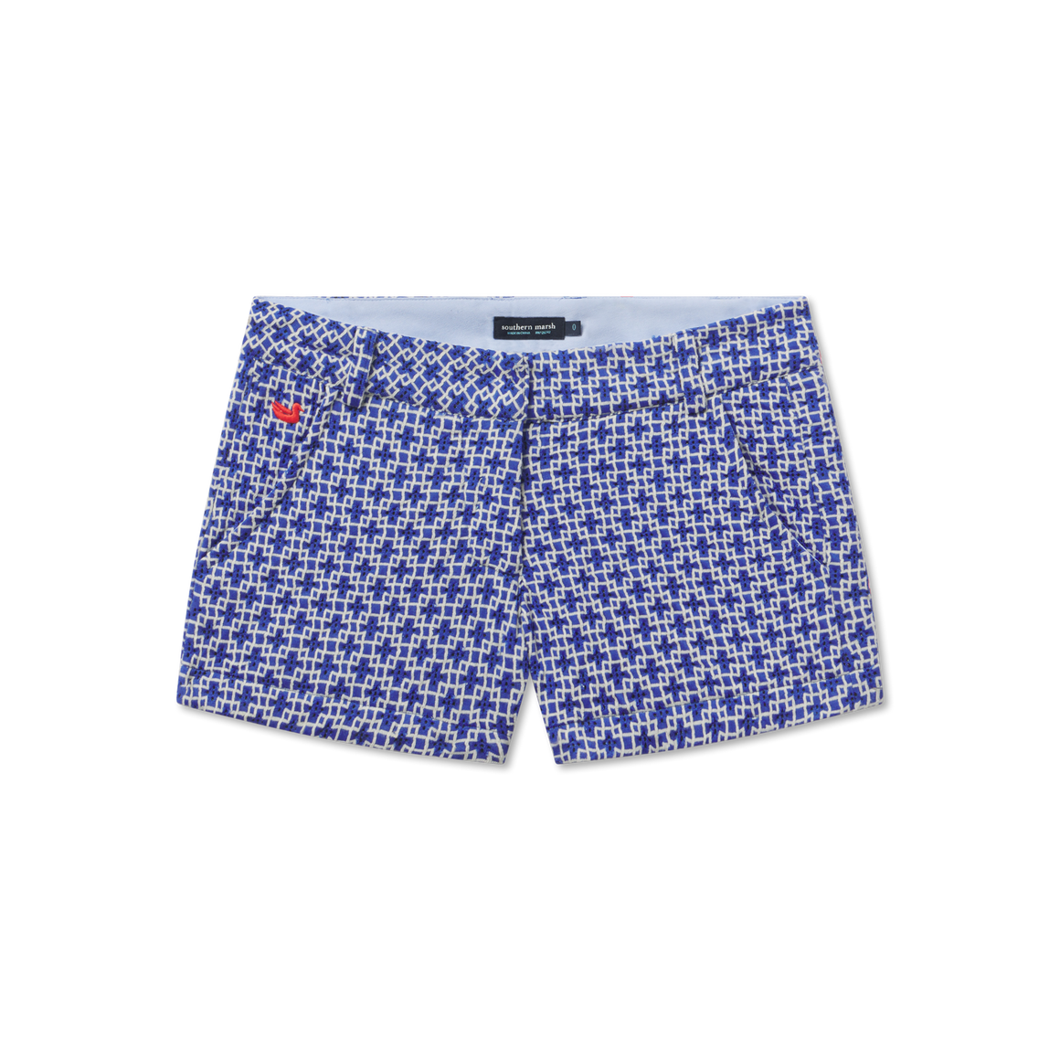Blue and White Marrakesh | Brighton Short | Marrakesh | Womens Shorts
