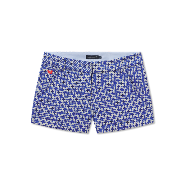 Blue and White Marrakesh | Brighton Short | Marrakesh | Womens Shorts