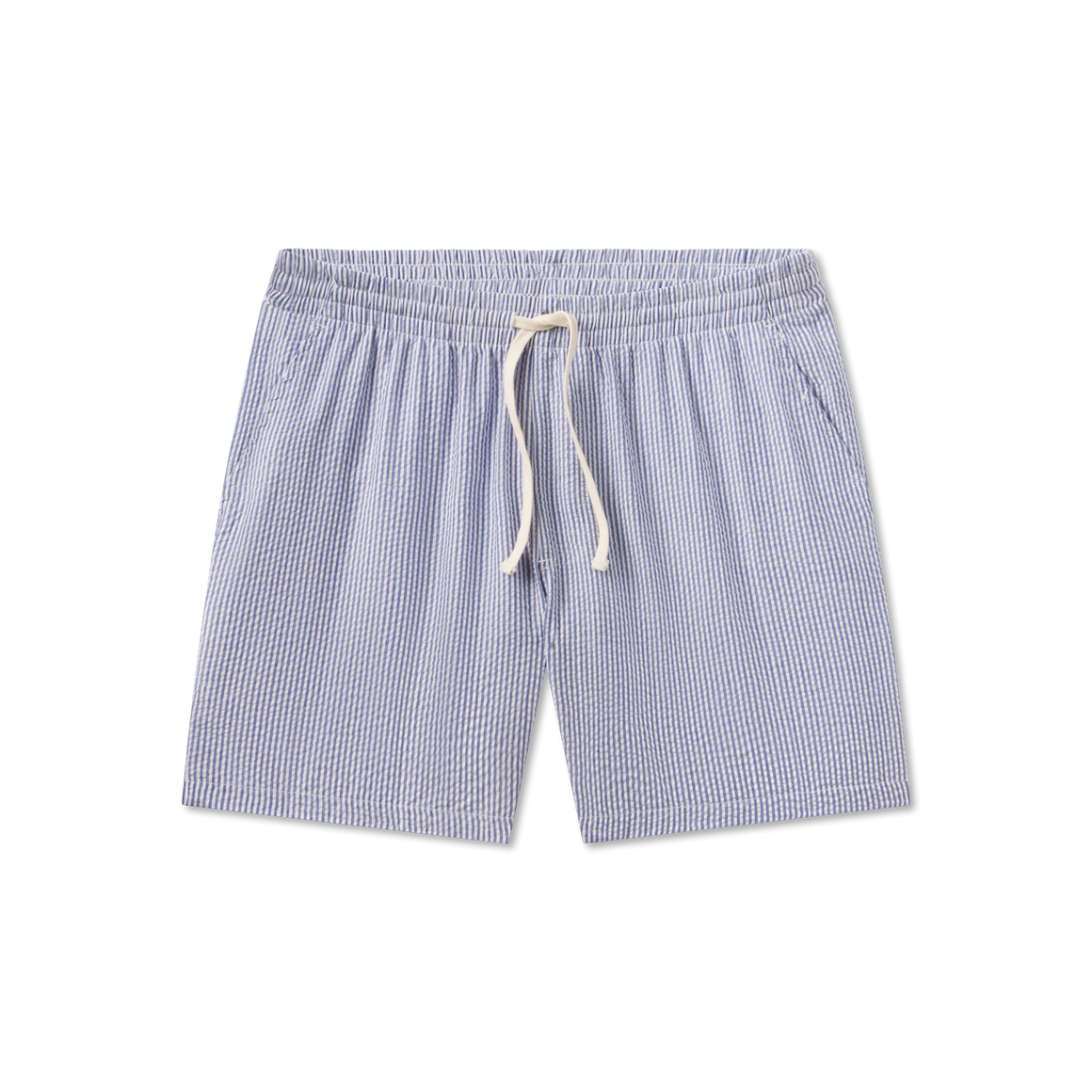 French Blue Seersucker