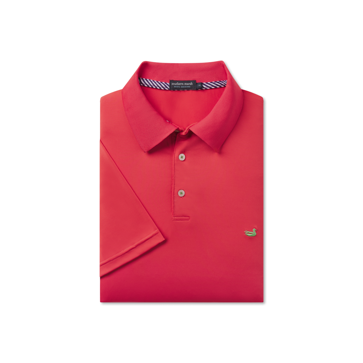 Neon Coral Polo