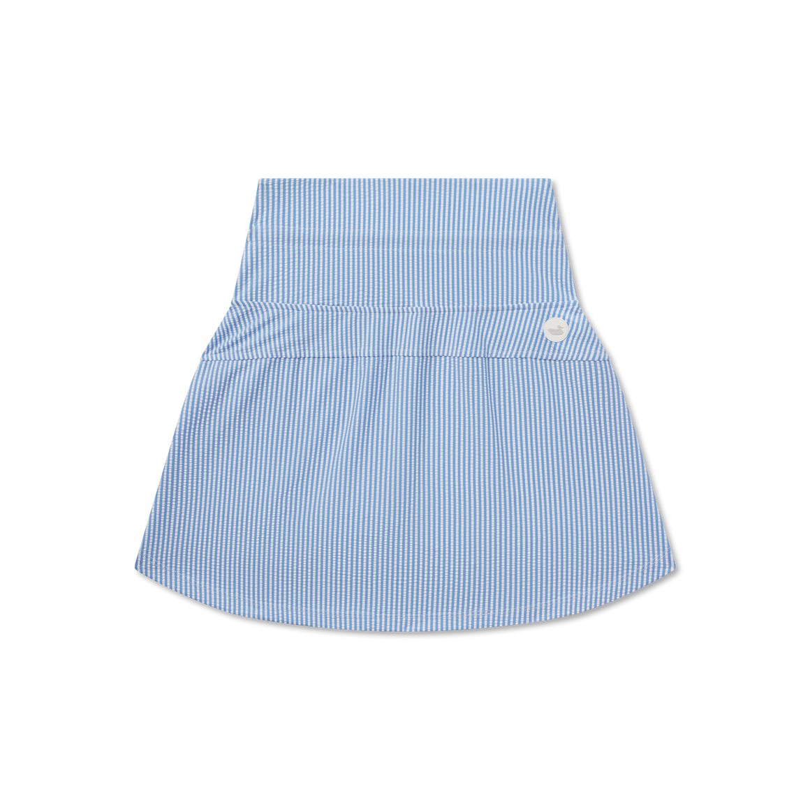 French Blue & White Seersucker | Back