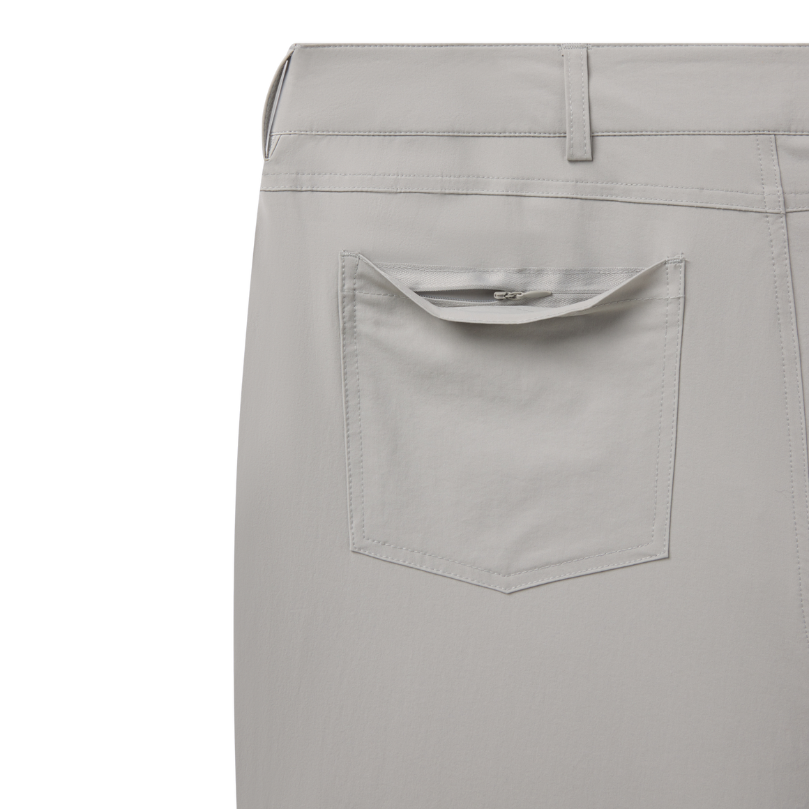 Light Gray | Pocket Zipper Detail