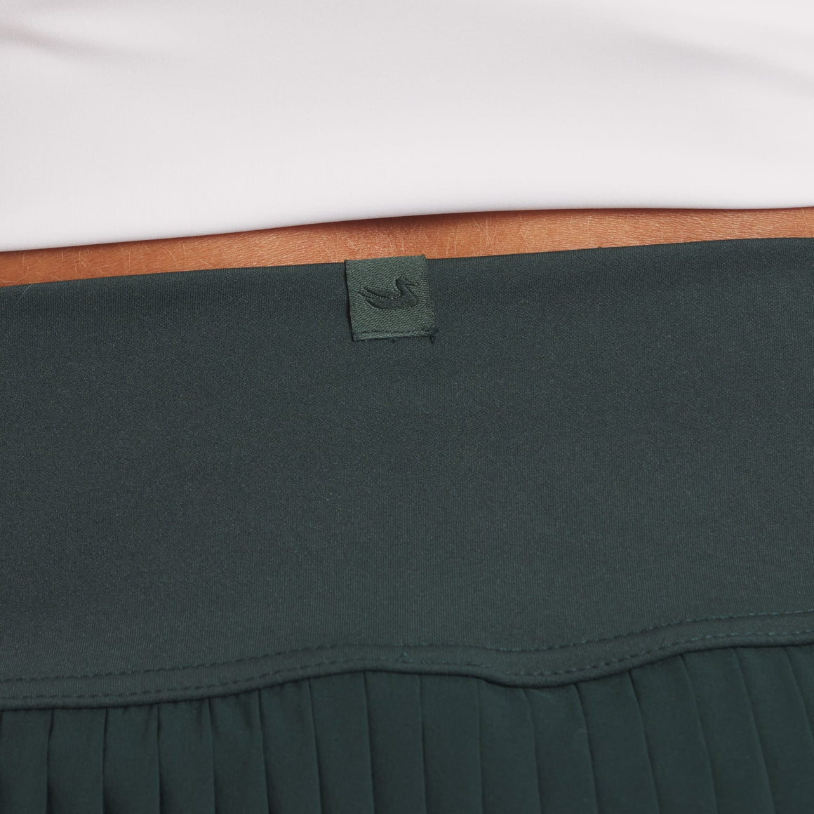 Dark Green | On Model Skirt | Back Logo