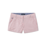 Gray and Neon Pink Stripe