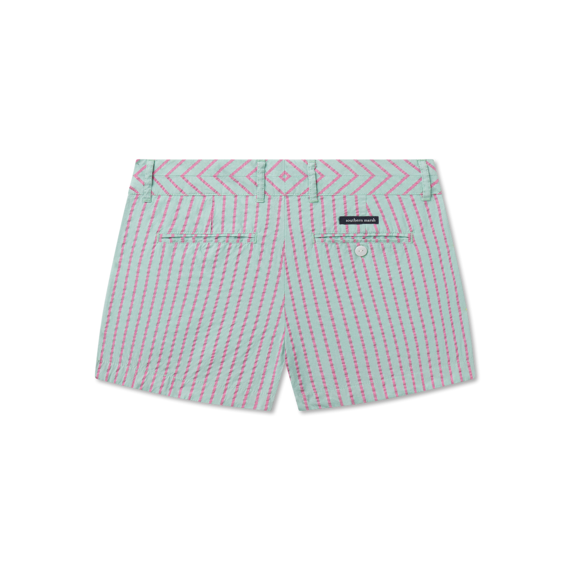 Mint and Pink Stripe | Back