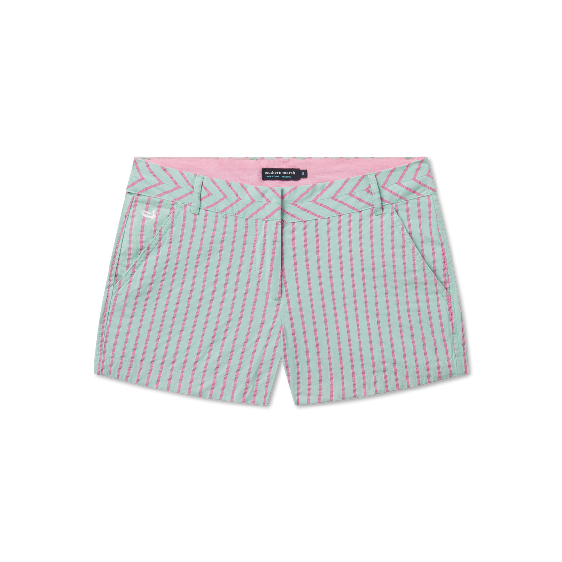 Mint and Pink Stripe