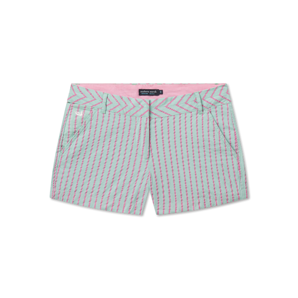 Mint and Pink Stripe