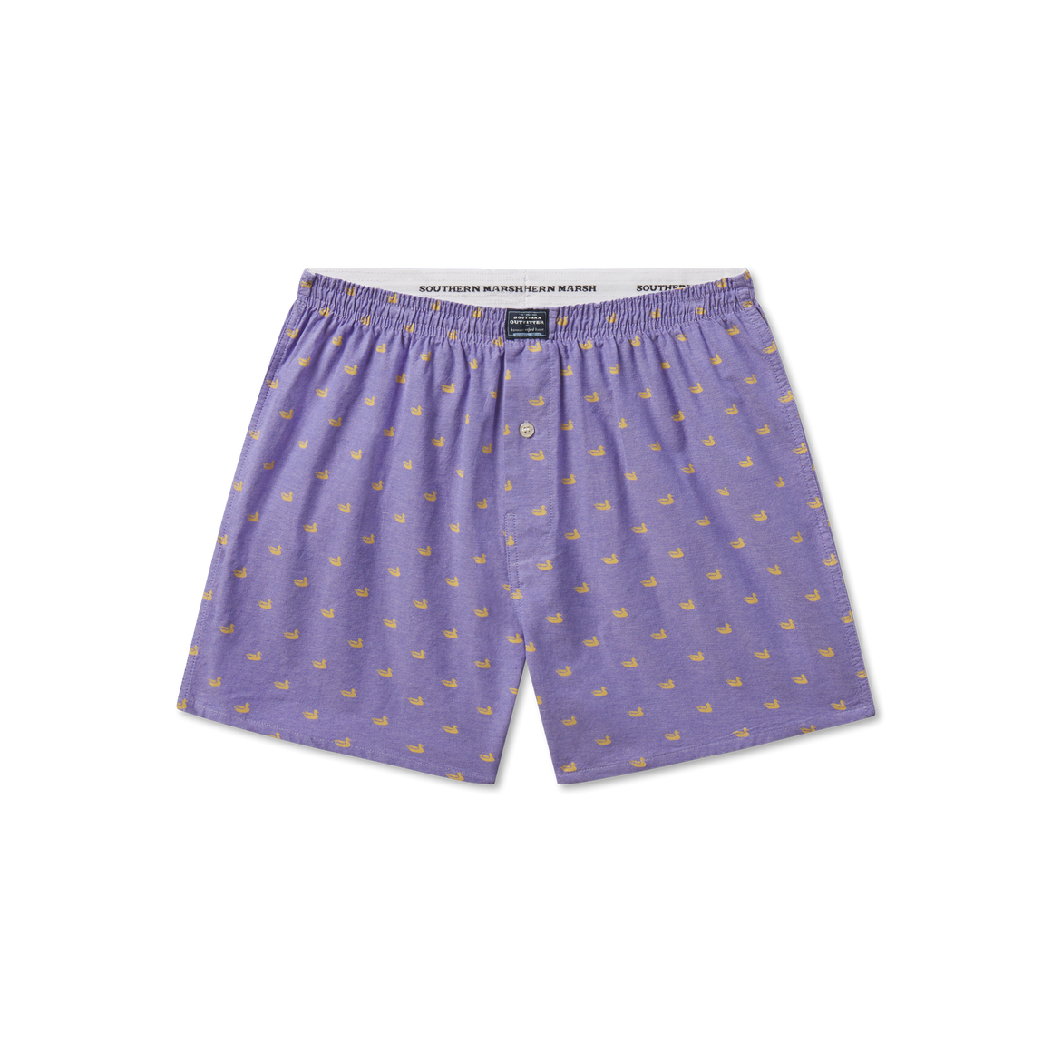 Purple with Gold Ducks
