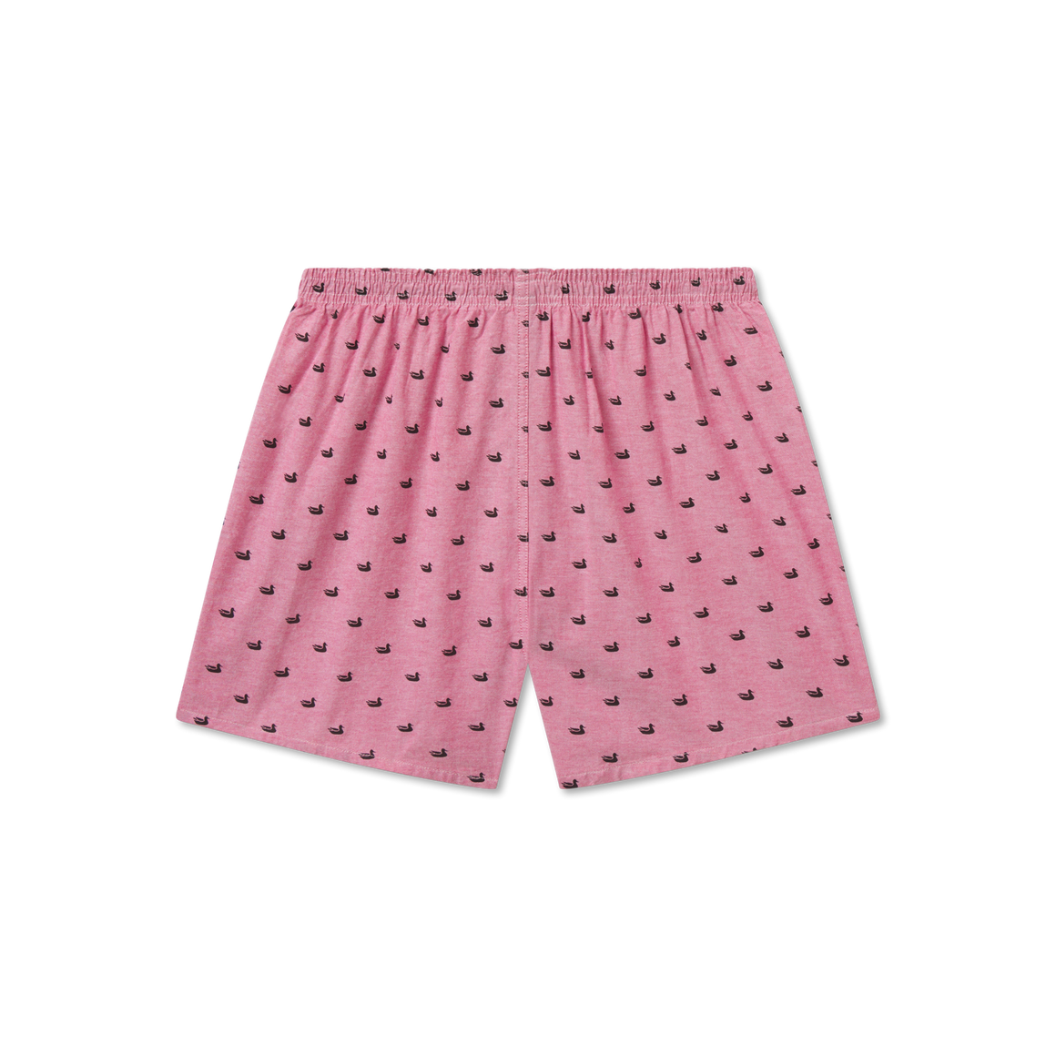 Red with Black Ducks | Back View