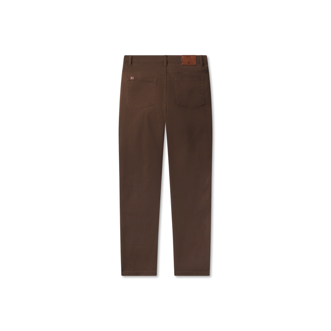 Dark Brown Brazos | Brazos Stretch Twill Pant | Back