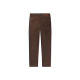 Dark Brown Brazos | Brazos Stretch Twill Pant | Back