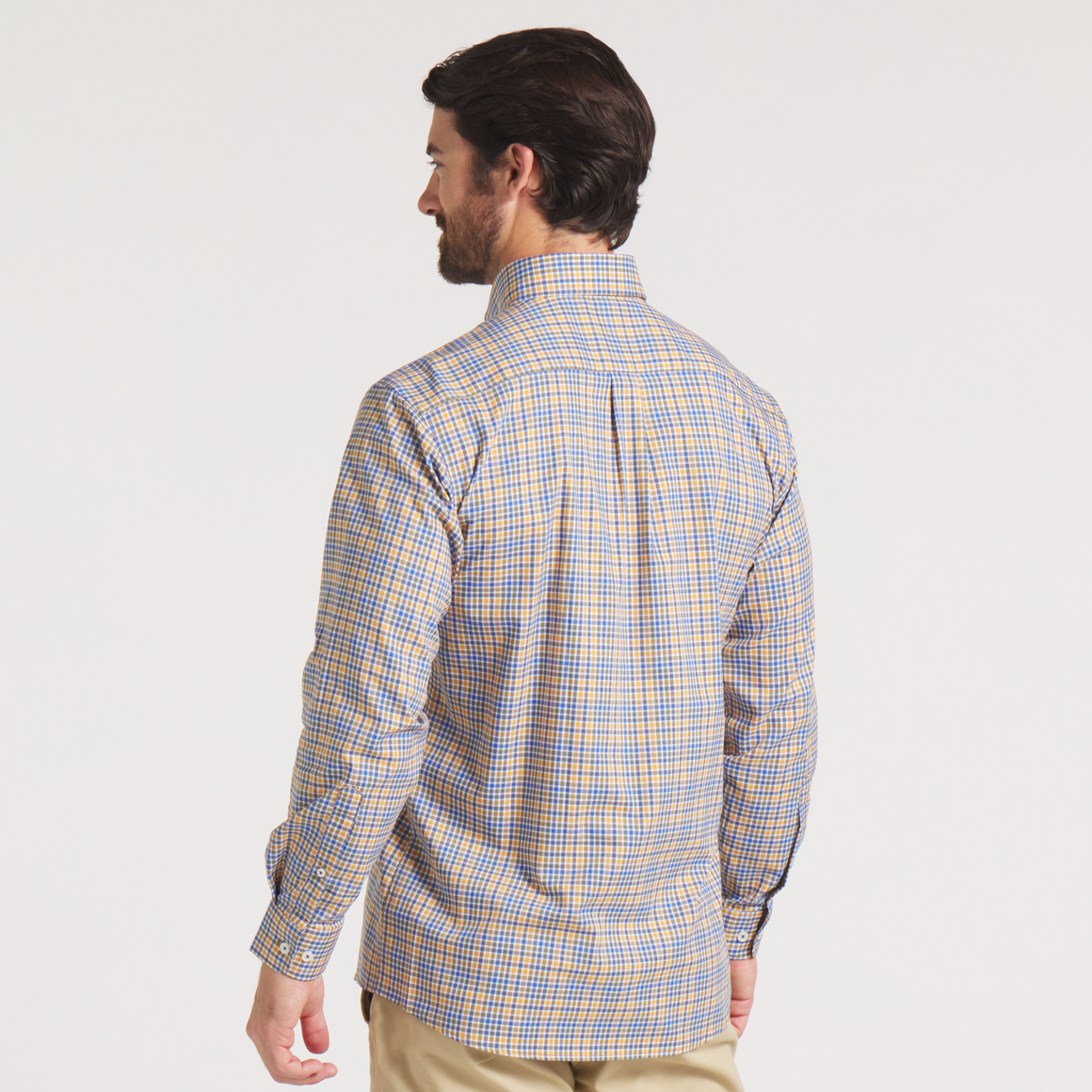 Blue  & Field Khaki | ON MODEL BACK