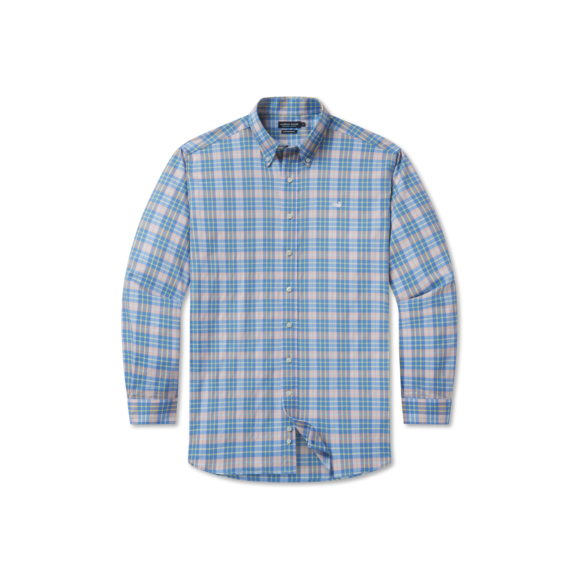 French Blue and Peach | Front