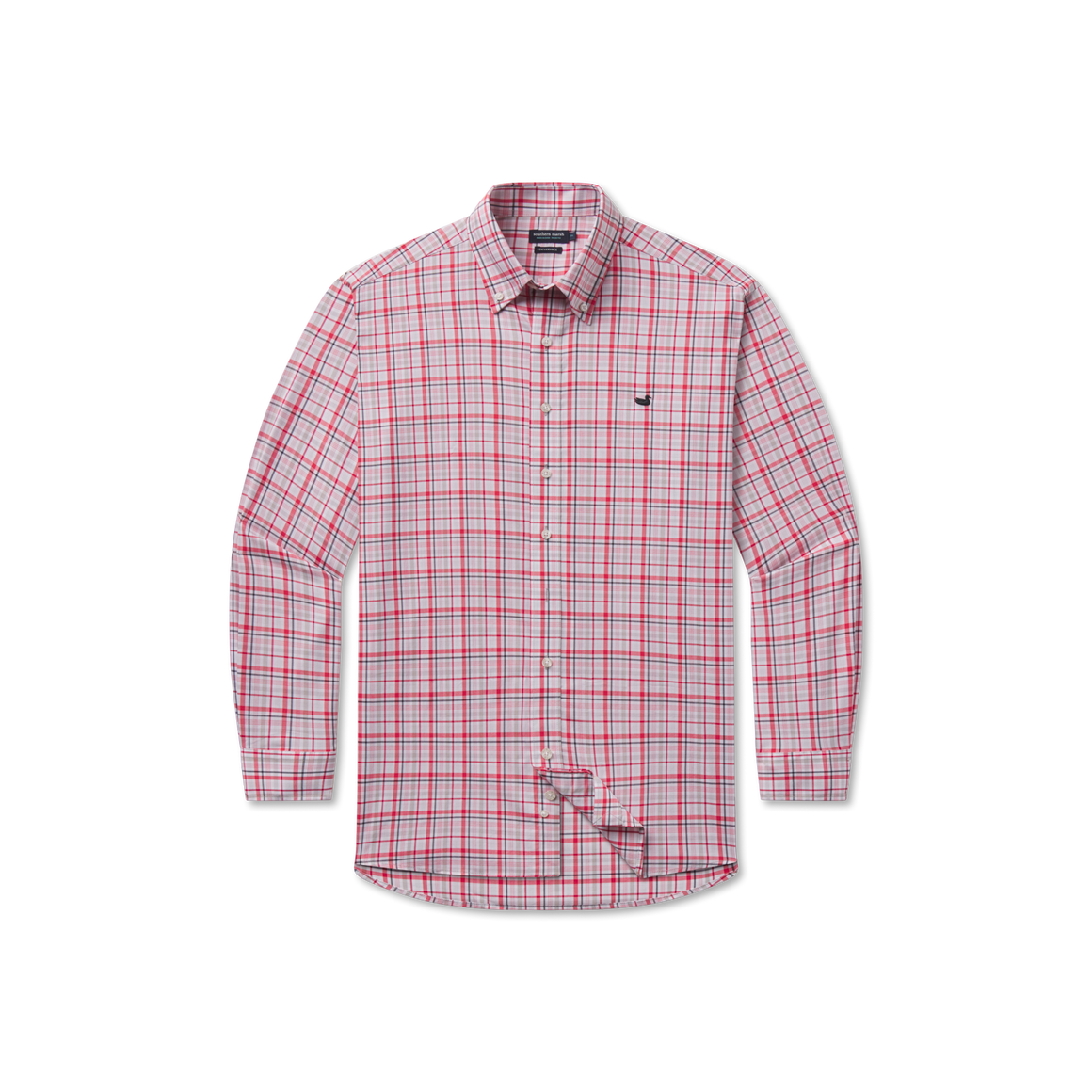 Crimson & Light Gray | Front