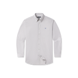 Light Gray Gingham | Brentwood Gingham Performance Dress Shirt | Front