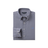 Navy Gingham | Brentwood Gingham Performance Dress Shirt