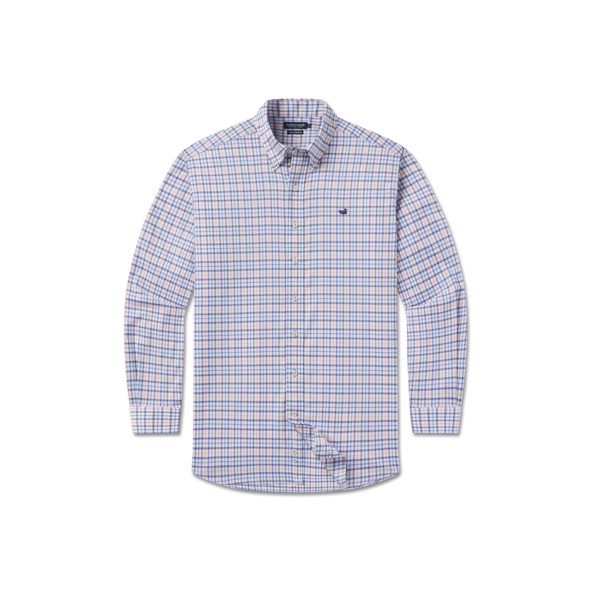 Navy and Coral | Front