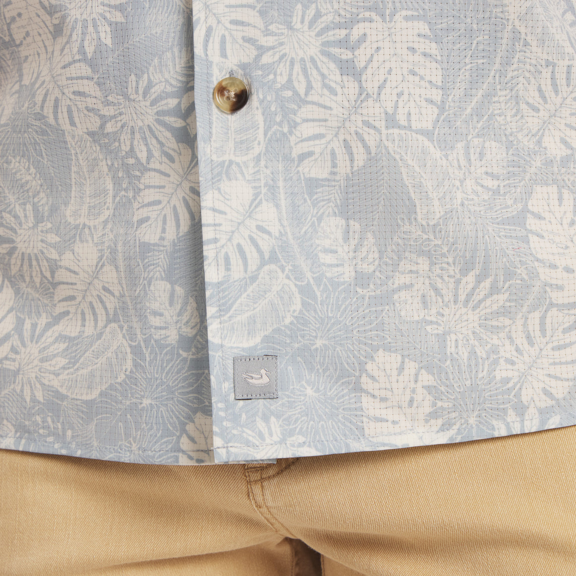 Mist Blue | On Model Front Detail Bottom