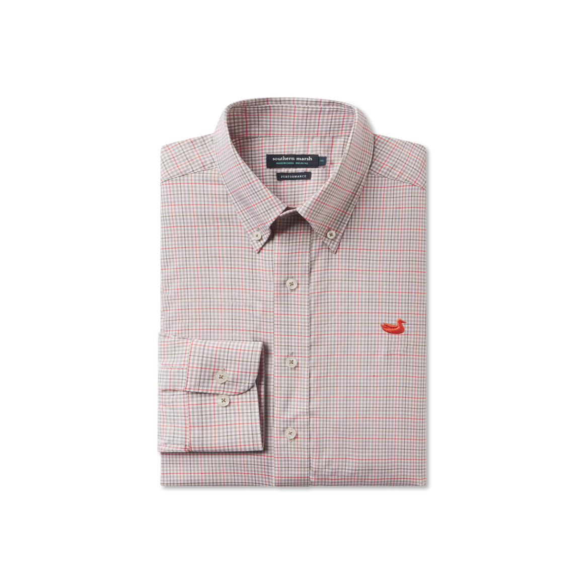 Burnt Taupe & Dark Olive Gingham