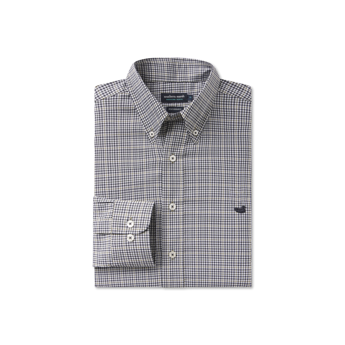 Navy & Dark Green Gingham