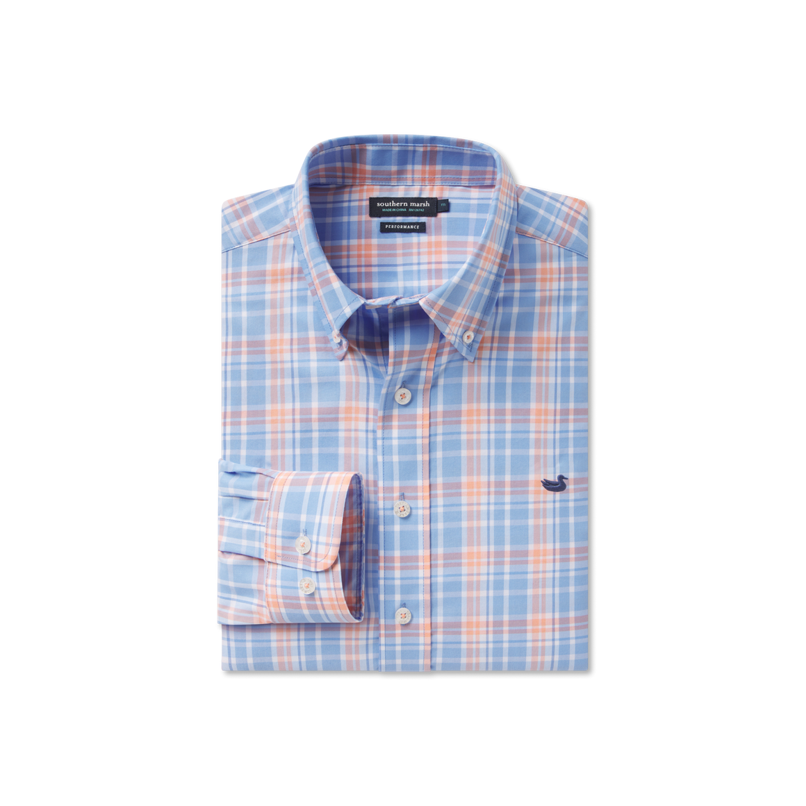 French Blue &     Peach