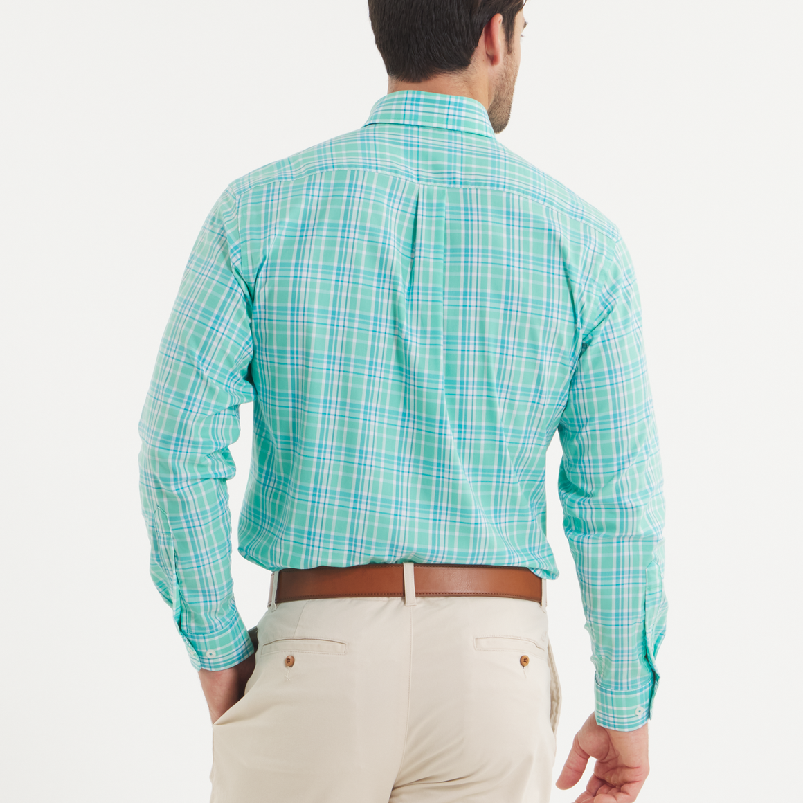 Teal & Green | ON MODEL BACK