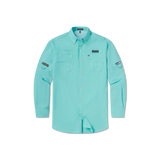 Antigua Blue Cay | Harbor Cay Fishing Shirt | Long Sleeve | Front
