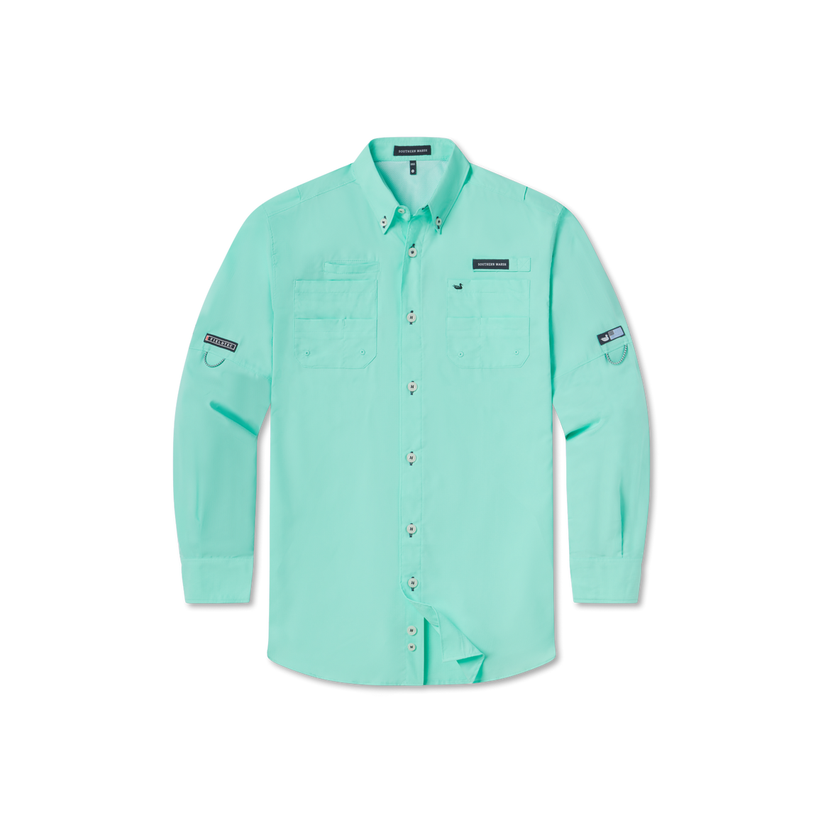 Bimini Green Cay | Harbor Cay Fishing Shirt | Long Sleeve | Front