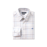 Navy & French Blue Windowpane