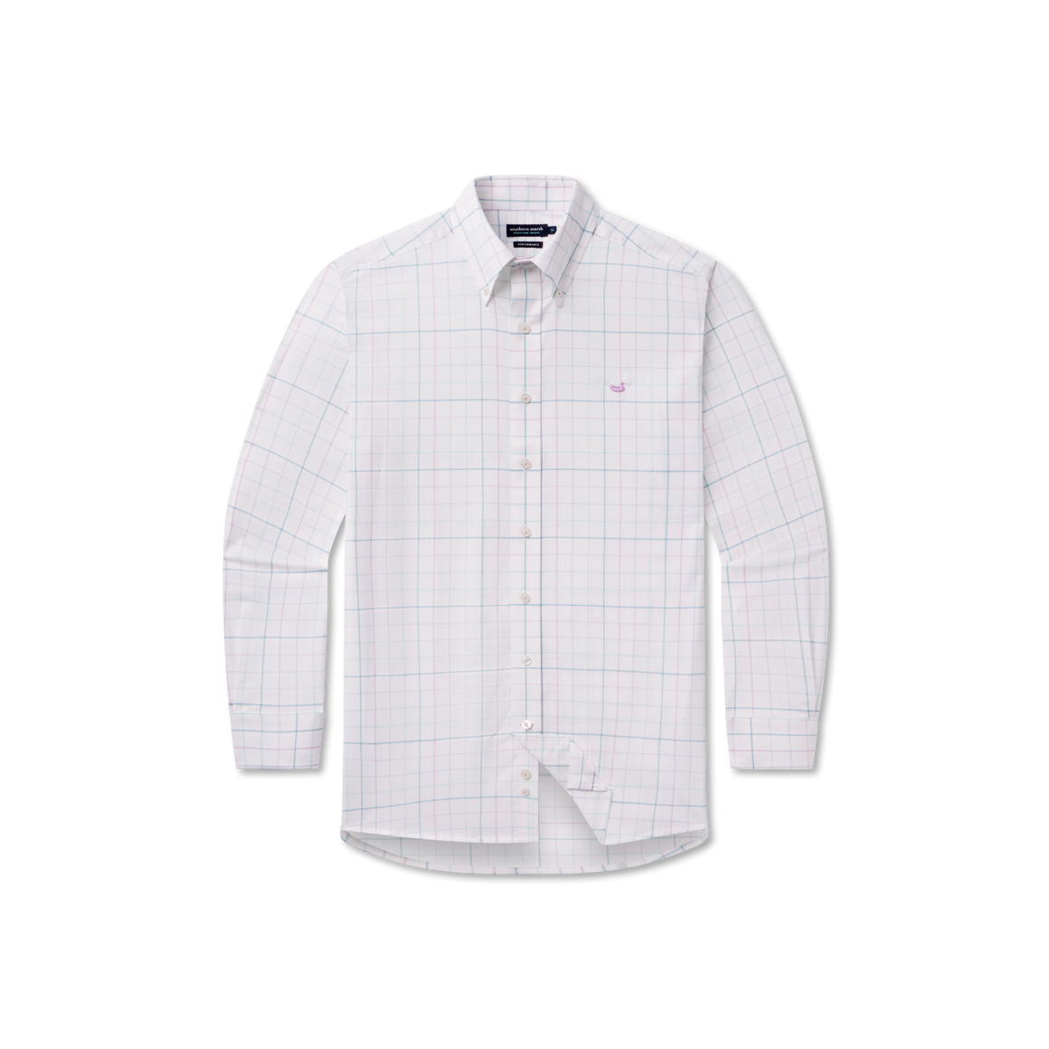 Teal & Mint Windowpane | Front