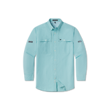 Antigua Blue North Key | North Key Fishing Shirt | Long Sleeve | Front