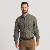 Dark Olive & Navy | On Model | Front
