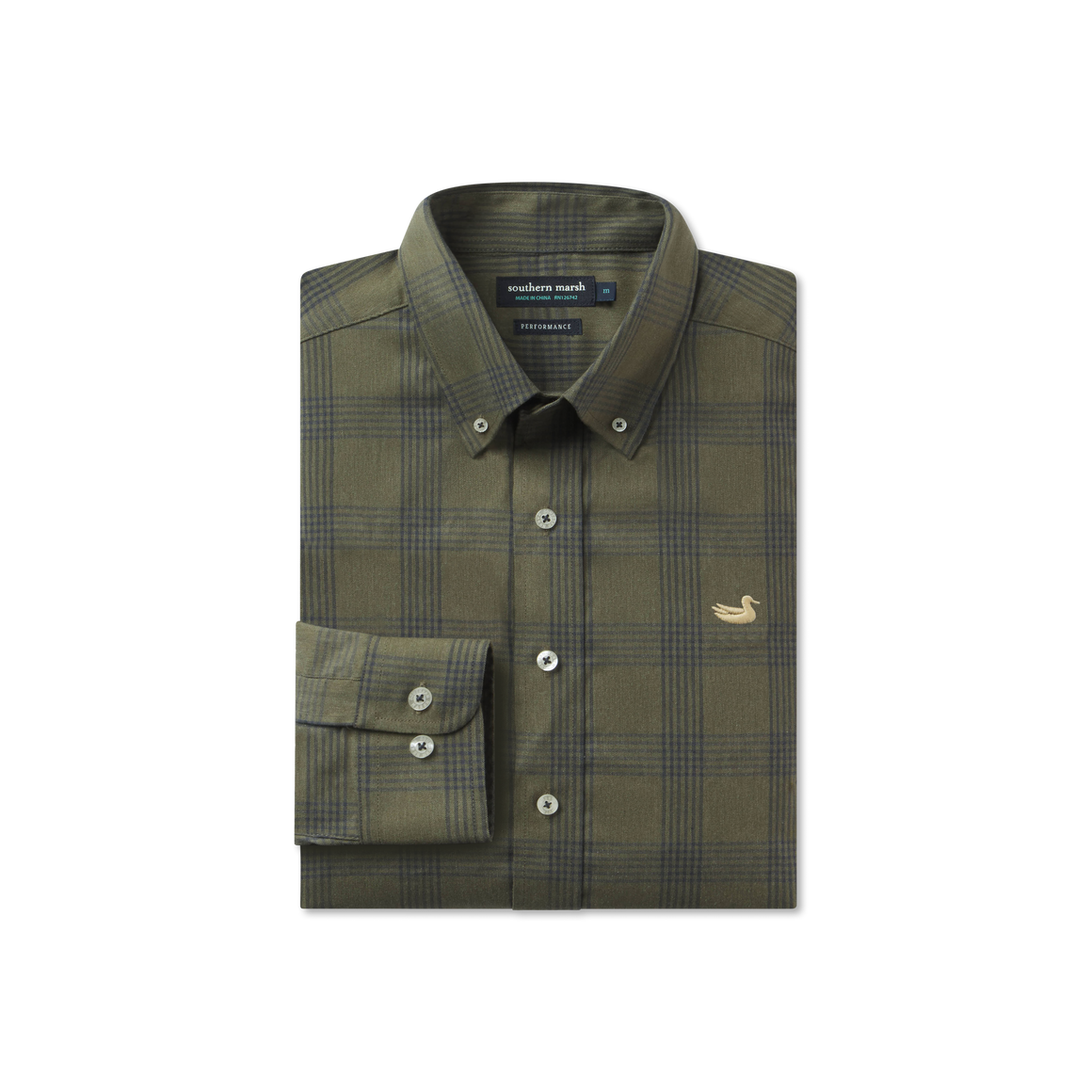 Dark Olive & Navy