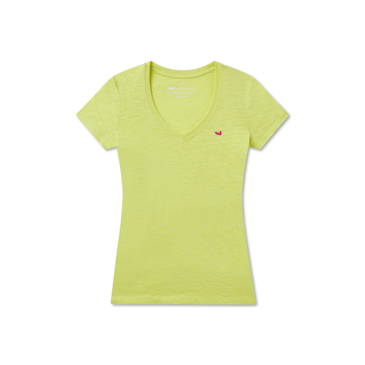 Electric Lime with Fuchsia Duck