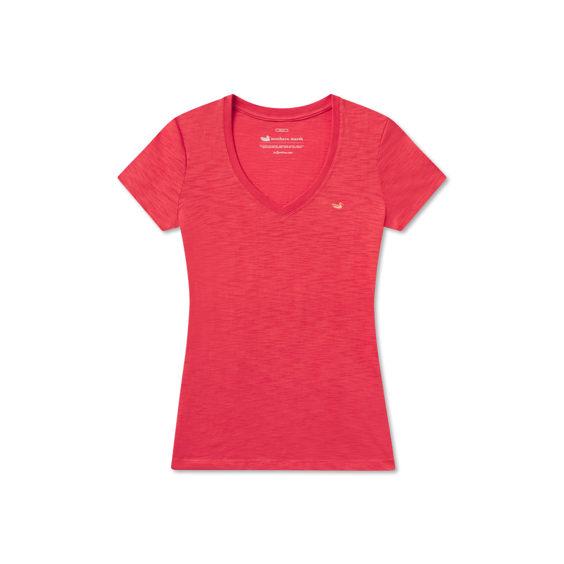 Washed Red with Peach Duck