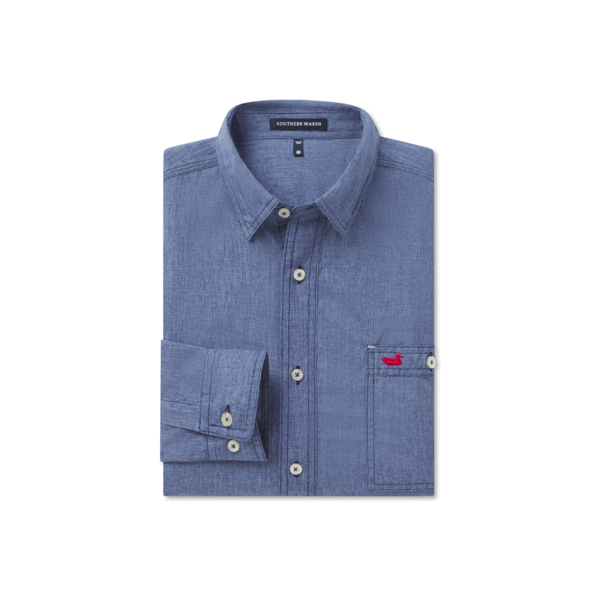 Woven French Blue