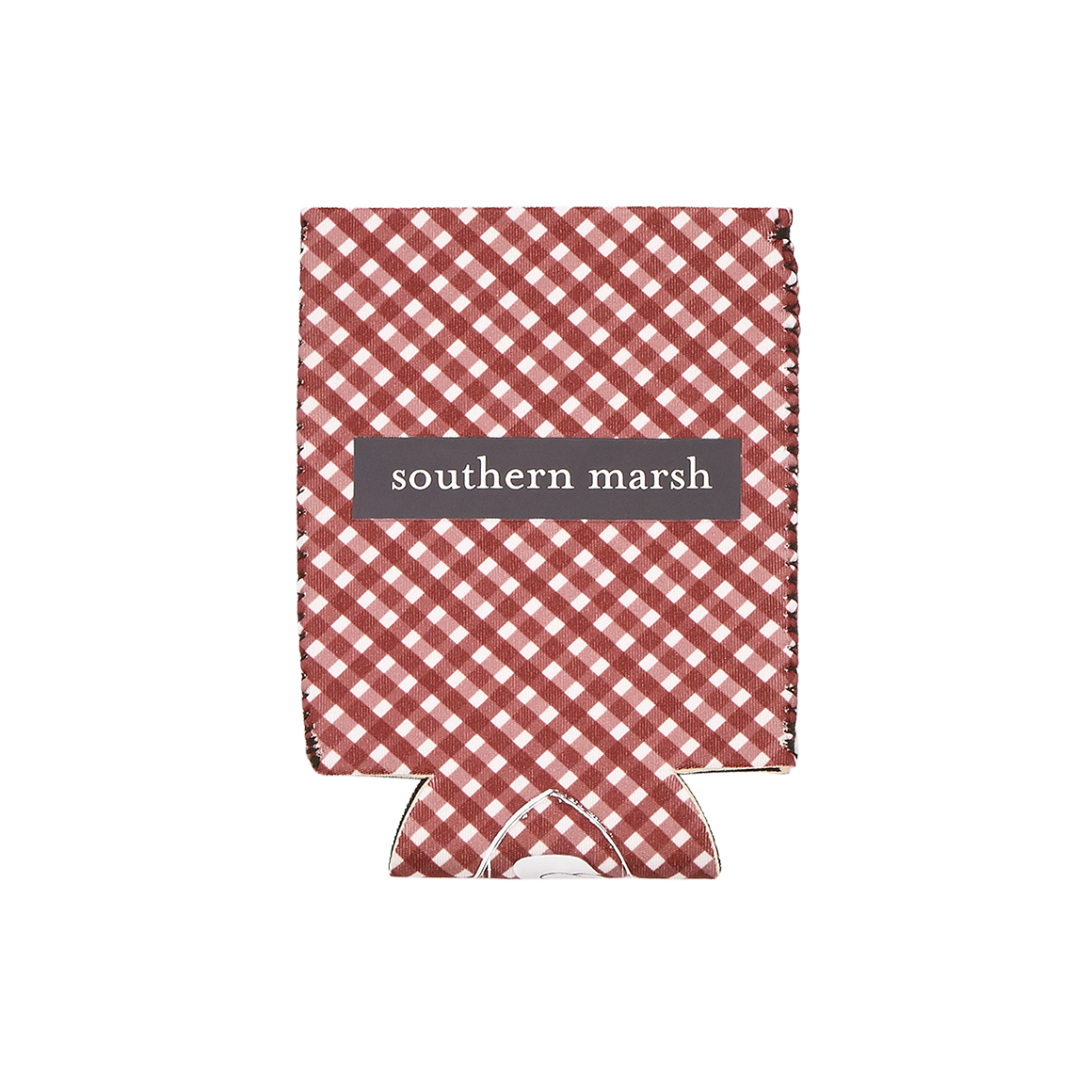 Gingham - Maroon | BACK