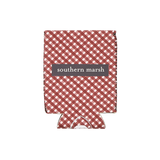 Gingham - Maroon | BACK