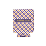 Gingham - Purple and Yellow | BACK