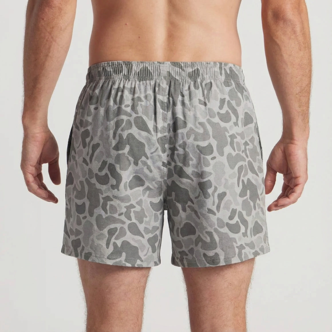 Light Gray Camo | On Model | BACK