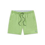 Lime with Chill Blue Duck | Dockside Swim Trunk